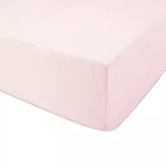 Prześcieradło jersey z gumką 80x160 Darymex jasnoróżowe