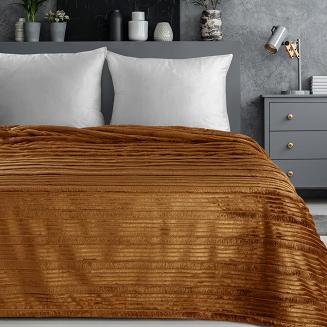 Koc narzuta NINA 150x200 Eurofirany miodowy