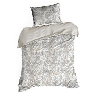 Pościel satynowa LUNA 160x200 Eurofirany beżowy