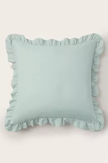 Poszewka do pościeli z falbanką RUFFY PREMIUM 40x40 szałwiowa