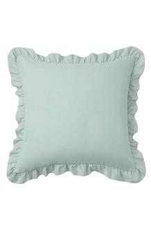 Poszewka do pościeli z falbanką RUFFY PREMIUM 40x40 szałwiowa