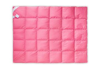 Kołdra półpuchowa całoroczna 180x200 AMZ różowa