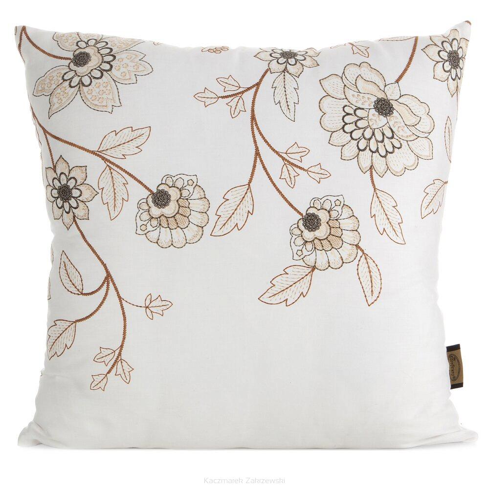 Poszewka dekoracyjna SPRING Eurofirany biały