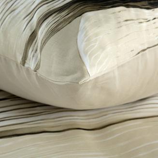 Pościel satynowa SPRING 140x200 Eurofirany jasnobeżowy