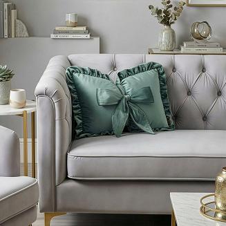 Poszewka dekoracyjna KOKARDA2 35x55 Eurofirany miętowy