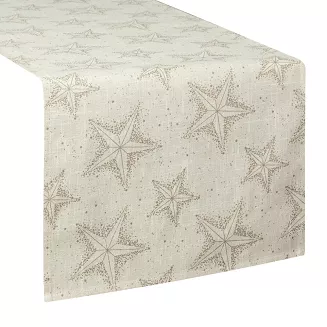 Obrus świąteczny WINTER 40x140 Eurofirany kremowy