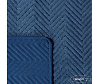 Narzuta welurowa SOFIA 200x220 Eurofirany granatowy