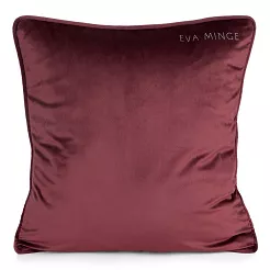 Poszewka dekoracyjna CRYSTALS4 45x45 Eurofirany bordowy