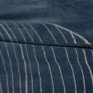 Koc narzuta BLANCA 150x200 Eurofirany granatowy/złoty