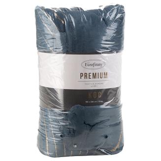 Koc narzuta BLANCA 150x200 Eurofirany granatowy/złoty