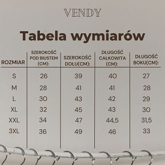 Majtki damskie z wysokim stanem i koronką Vendy Eldar korygujące czarne