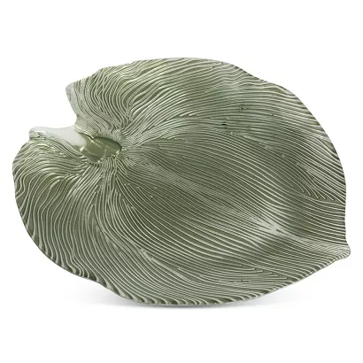 Patera dekoracyjna MONTE 38x34 Eurofirany zielona