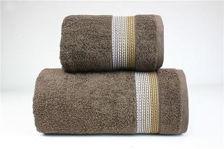 Ręcznik bawełniany Frotex Ombre 70x140 brązowy