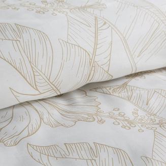 Pościel satynowa SPRING 140x200 Eurofirany biały