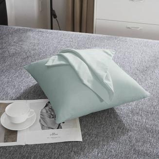 Poszewka satyna bawełniana SIN 40x40 szałwiowa