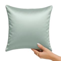 Poszewka satyna bawełniana SIN 40x40 szałwiowa