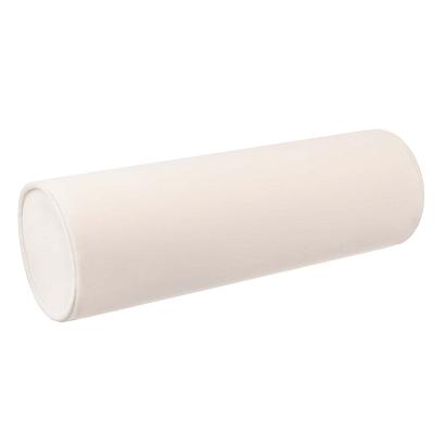 Poduszka dekoracyjna wałek 45x15 welur beżowa