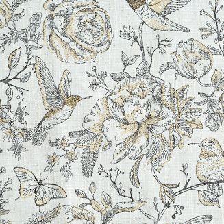 Zasłona gotowa LUCINA2 140x250 Eurofirany naturalny