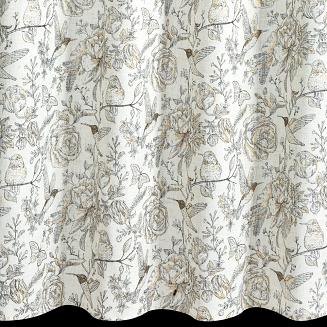 Zasłona gotowa LUCINA2 140x250 Eurofirany naturalny