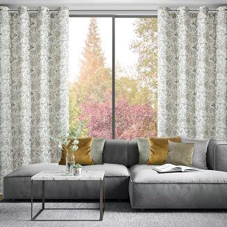 Zasłona gotowa LUCINA2 140x250 Eurofirany naturalny