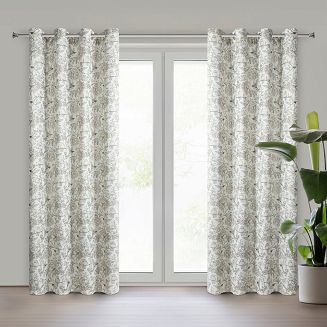 Zasłona gotowa LUCINA2 140x250 Eurofirany naturalny