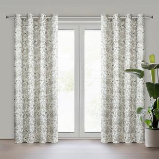 Zasłona gotowa LUCINA2 140x250 Eurofirany naturalny