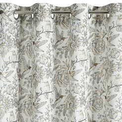 Zasłona gotowa LUCINA2 140x250 Eurofirany naturalny