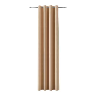 Zasłona gotowa na przelotkach MILAS 140x260 nude