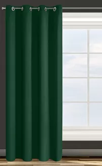 Zasłona gotowa na przelotkach PARISA 140x250 Design91 zielony