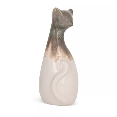 Figurka dekoracyjna KATIA 13x12x32 Eurofirany kremowa kot