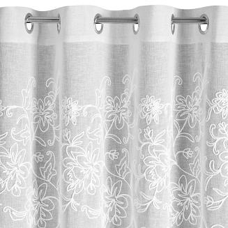 Zasłona gotowa na przelotkach LILY 140x250 Eurofirany