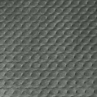 Komplet dekoracyjny na fotel MAYA 65x170 + 2 szt. 56x45 welurowy pikowany grafitowy