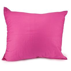 Poszewka satyna bawełniana 50x60 amarantowa