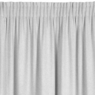 Zasłona gotowa na taśmie ERIS 140x270 Eurofirany srebrny