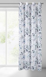 Zasłona gotowa na przelotkach NALA 135x250 Eurofirany biały