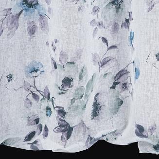 Zasłona gotowa na przelotkach NALA 135x250 Eurofirany biały