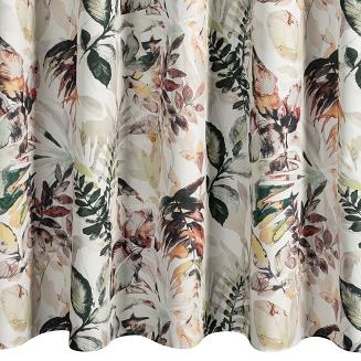 Zasłona gotowa na taśmie GARDEN2 155x260 Eurofirany biały