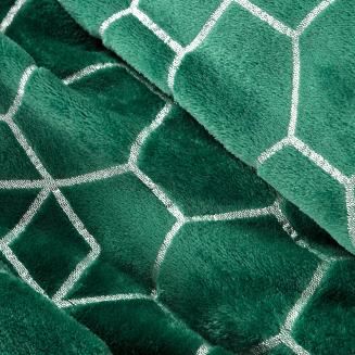 Koc narzuta MALIBU 150x200 Eurofirany ciemnozielony