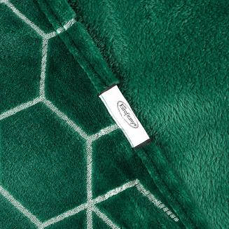 Koc narzuta MALIBU 150x200 Eurofirany ciemnozielony