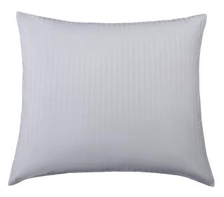 Komplet pościeli adamaszek satyna bawełniana 160x200 jasnoszara