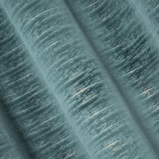 Zasłona gotowa na przelotkach ALUVIA 140x250 Eurofirany turkusowy