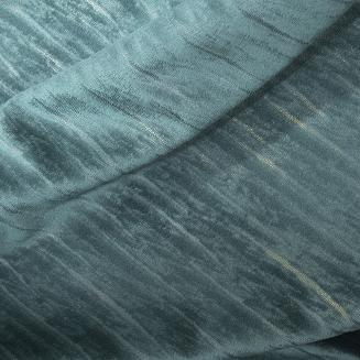 Zasłona gotowa na przelotkach ALUVIA 140x250 Eurofirany turkusowy