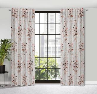 Zasłona gotowa na taśmie POWDERY 140x270 Design91