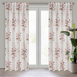 Zasłona gotowa na taśmie POWDERY 140x270 Design91