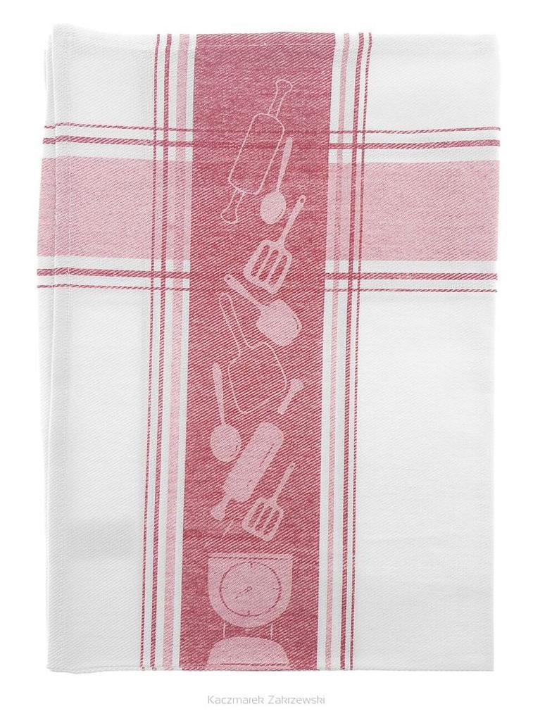 Ścierka kuchenna 50x70 przybory kuchenne bordowa