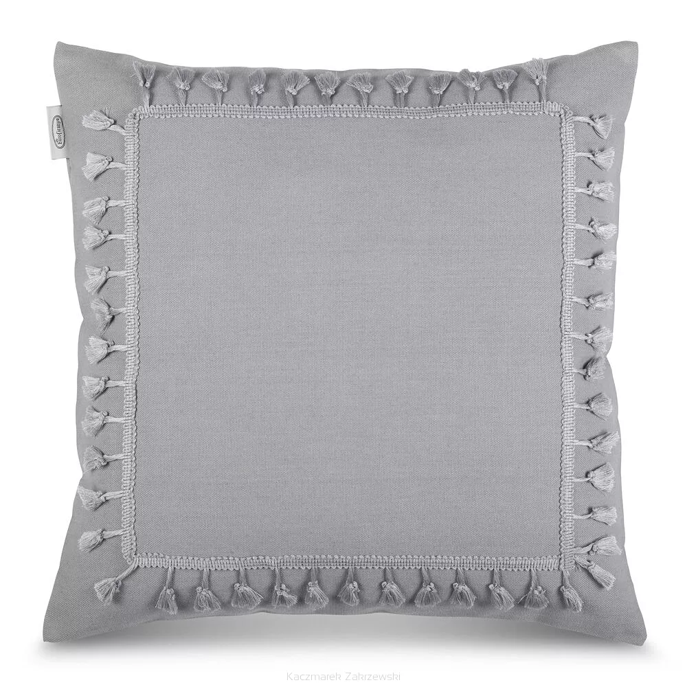 Poszewka dekoracyjna BOHO 45x45 Eurofirany szary