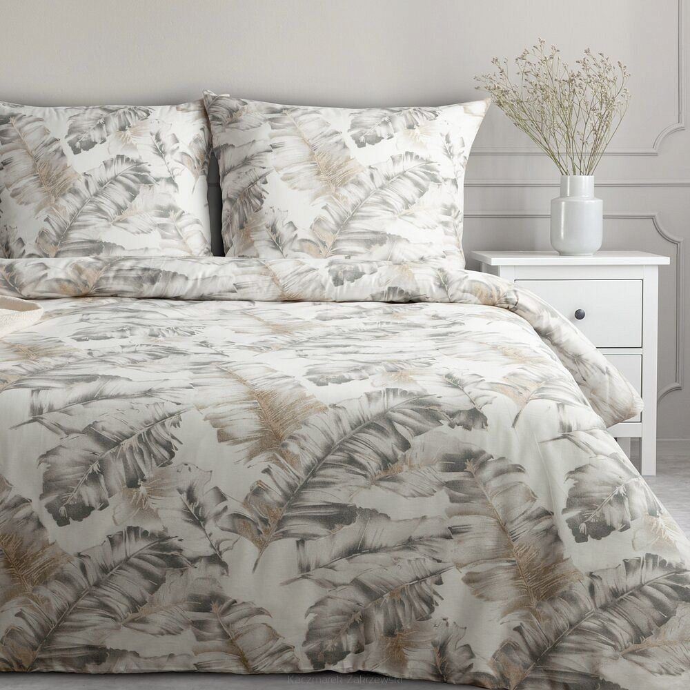 Pościel bawełniana LAYLA 220x200 Eurofirany biały