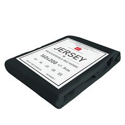 Prześcieradło jersey bez gumki 160x200 antracytowe