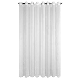 Firana gotowa na przelotkach REBECCA 400x250 Eurofirany biały