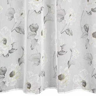 Firana gotowa na przelotkach BESSY 140x250 Eurofirany oliwkowy